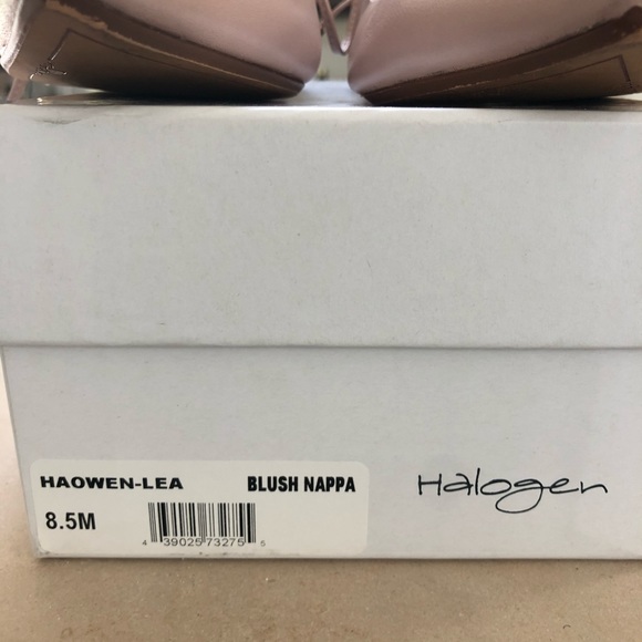 Halogen “Owen” Pointy Toe Lace Up Ghillie Flat - Picture 3 of 6